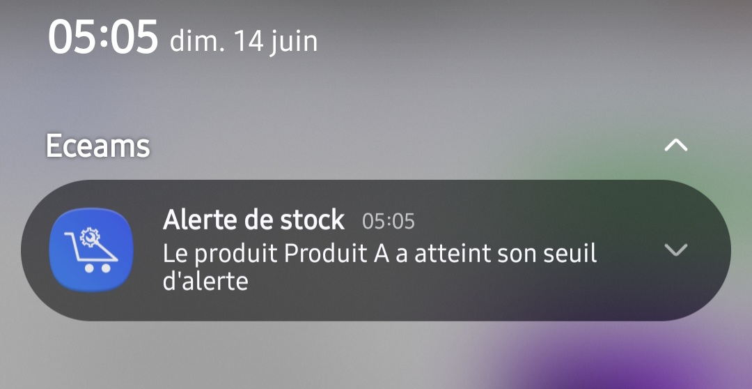 Gestion de stock